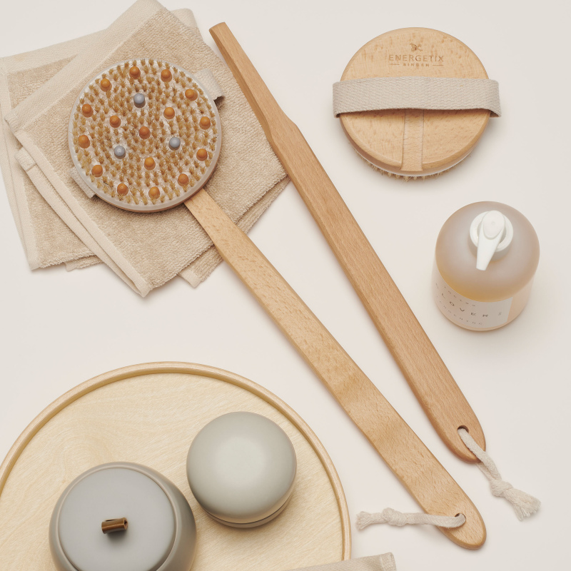 BodyBrush - Szczotka Do Masażu Na Sucho z Magnesami