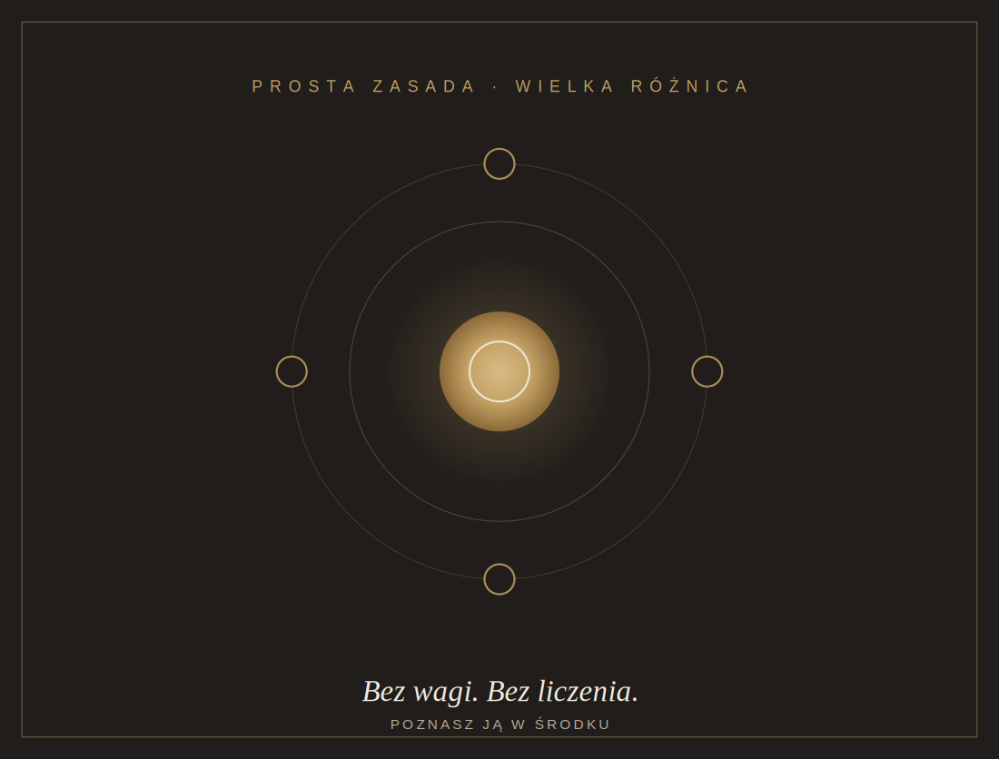 Bez liczenia kalorii. Bez wyrzutów sumienia.